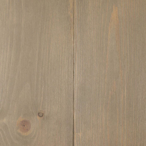 Rubio Monocoat Durogrit Sutton Grey applied to pine wood.